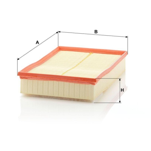 Luftfilter MANN-FILTER C 30 189/1 f&uuml;r VOLVO
