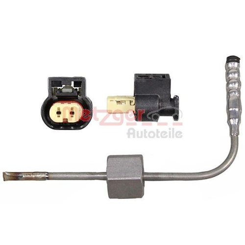 Sensor, Abgastemperatur METZGER 0894776 f&uuml;r MERCEDES-BENZ, Partikelfilter