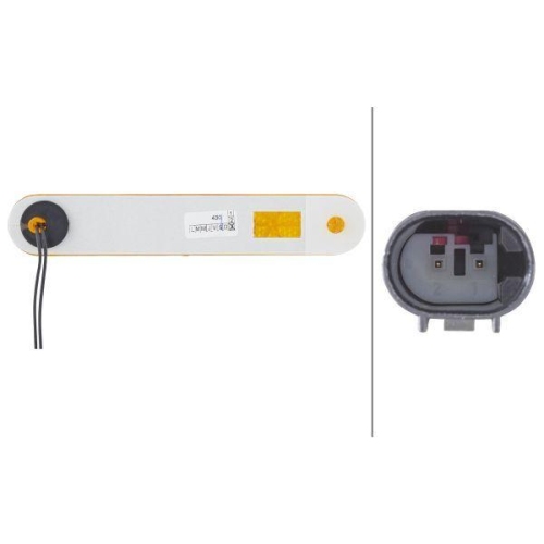 HELLA Seitenmarkierungsleuchte 2PS 009 226-011 f&uuml;r DAF MAN NEOPLAN HYMER VISEON