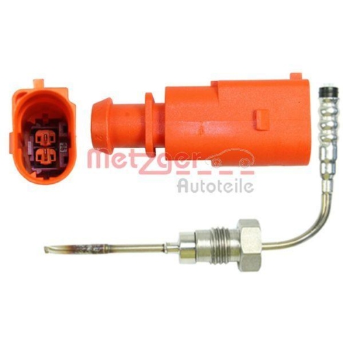 Sensor, Abgastemperatur METZGER 0894789 f&uuml;r VW, nach Ru&szlig;partikelfilter