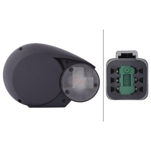 HELLA Hauptscheinwerfer 1E3 996 160-001 für FENDT AGCO, rechts