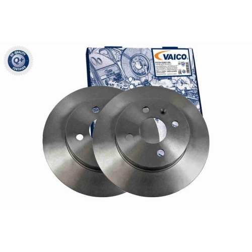 VAICO V40-40033 2 St&uuml;ck Bremsscheiben Q+, Erstausr&uuml;sterqualit&auml;t f&uuml;r FORD OPEL VAUXHALL