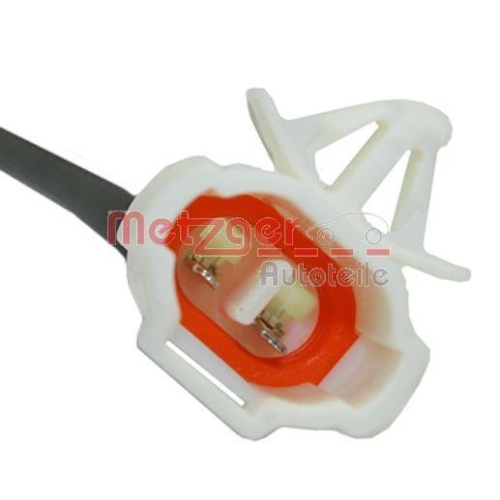 Sensor, Raddrehzahl METZGER 0900872 f&uuml;r SUZUKI, Hinterachse links
