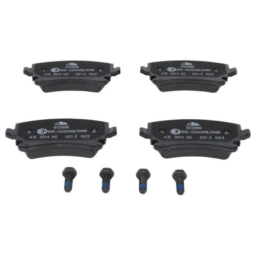 Bremsbelagsatz, Scheibenbremse ATE 13.0460-2888.2 f&uuml;r VAG, Hinterachse