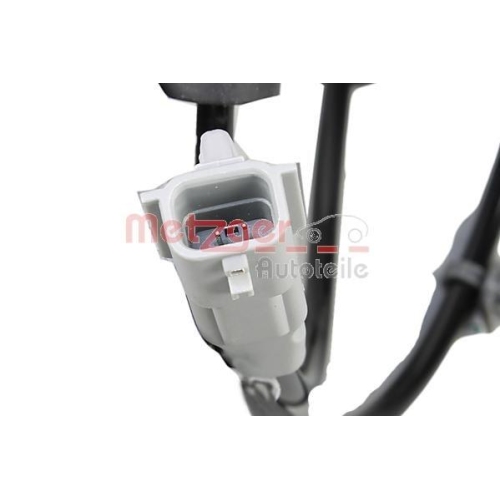 Sensor, Raddrehzahl METZGER 09001294 f&uuml;r RENAULT, Hinterachse links