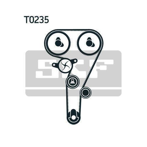 Zahnriemensatz SKF VKMA 02283 f&uuml;r ALFA ROMEO FIAT LANCIA