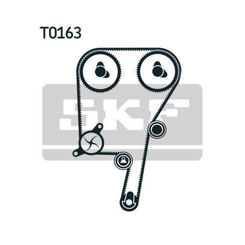 Zahnriemensatz SKF VKMA 06602 f&uuml;r FORD RENAULT VOLVO VOLVO ASIA
