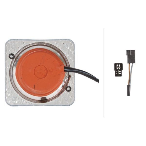 HELLA Arbeitsscheinwerfer 1GA 996 020-001 für STEYR CASE IH MASSEY FERGUSON AGCO