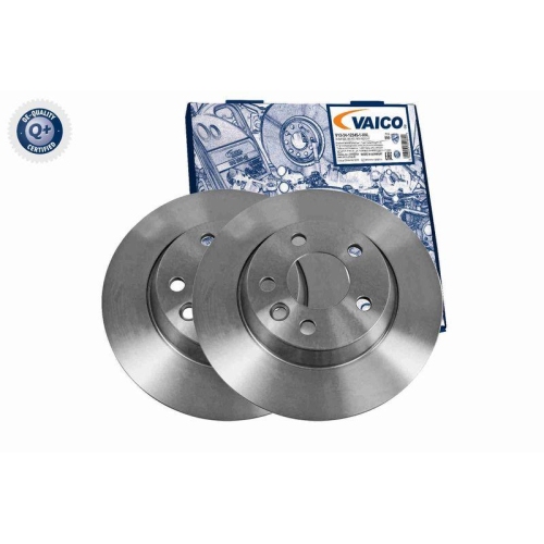 VAICO V10-40080 2 St&uuml;ck Bremsscheiben Q+, Erstausr&uuml;sterqualit&auml;t f&uuml;r AUDI FORD SEAT SKODA