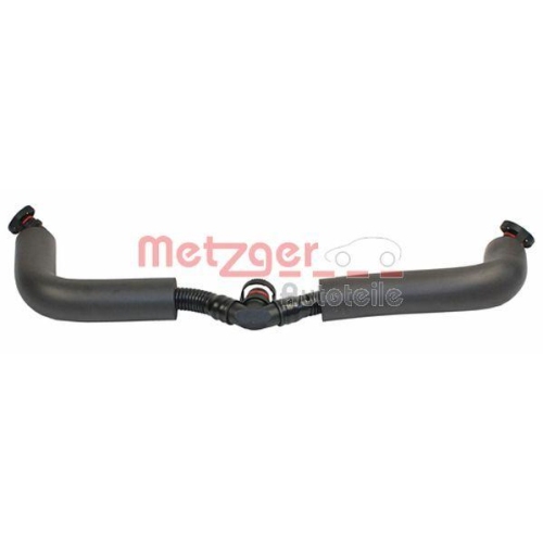 Schlauch, Kurbelgeh&auml;useentl&uuml;ftung METZGER 2380055 f&uuml;r BMW, mitte