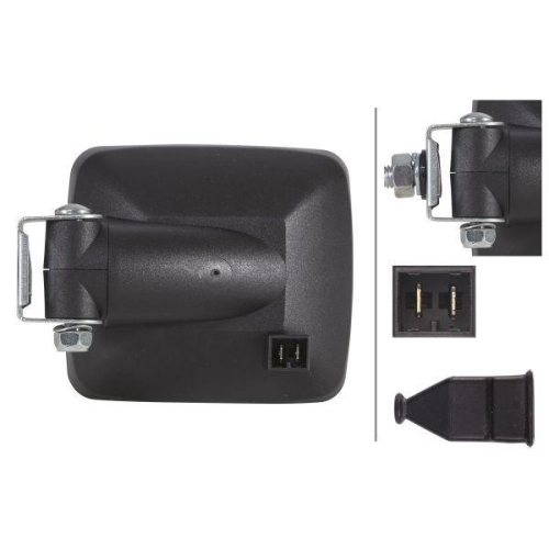 HELLA Arbeitsscheinwerfer 1GA 996 083-001 für AEBI JOHN DEERE GOLDHOFER JCB SANY