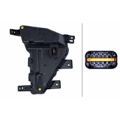 HELLA Tagfahrleuchte 2PT 016 718-011 f&uuml;r RENAULT, links