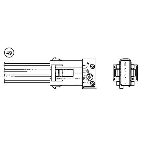 Lambdasonde NTK 1676 für