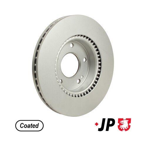 Bremsscheibe JP GROUP 3563100800 JP f&uuml;r HYUNDAI KIA, Vorderachse