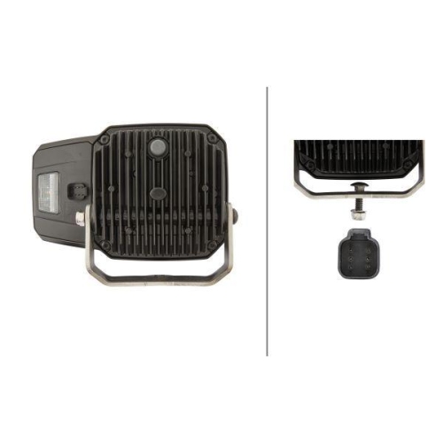 HELLA Hauptscheinwerfer 1EE 996 374-011 für AEBI KÄSSBOHRER MAN TATRA HYUNDAI