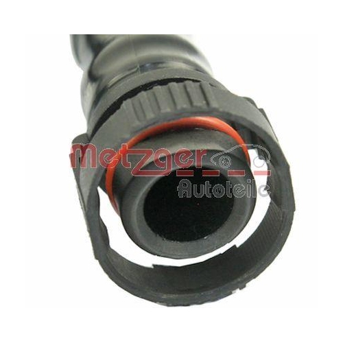 Schlauch, Kurbelgeh&auml;useentl&uuml;ftung METZGER 2380058 f&uuml;r AUDI SEAT SKODA VW