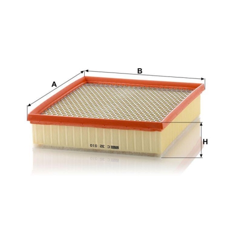 Luftfilter MANN-FILTER C 32 010 f&uuml;r VAG