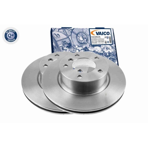 VAICO V20-80053 2 St&uuml;ck Bremsscheiben Q+, Erstausr&uuml;sterqualit&auml;t f&uuml;r BMW, Vorderachse
