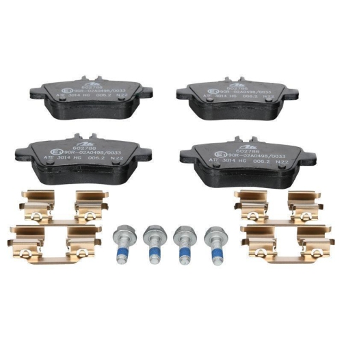 Bremsbelagsatz, Scheibenbremse ATE 13.0460-2786.2 f&uuml;r MERCEDES-BENZ, Hinterachse