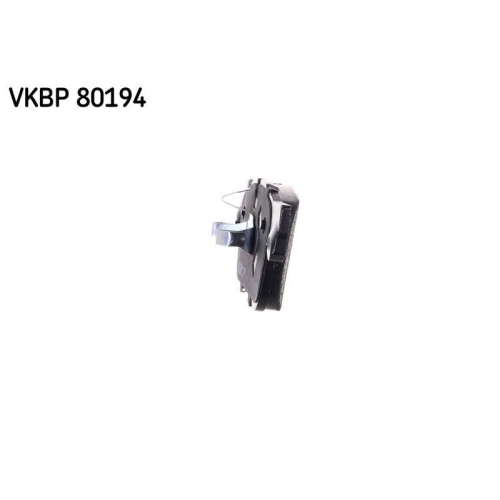 Bremsbelagsatz, Scheibenbremse SKF VKBP 80194 f&uuml;r CITRO&Euml;N PEUGEOT, Vorderachse