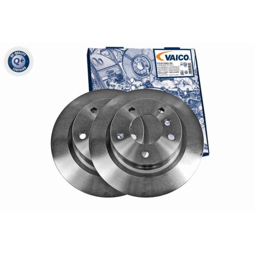 VAICO V20-80057 2 St&uuml;ck Bremsscheiben Q+, Erstausr&uuml;sterqualit&auml;t f&uuml;r BMW VW, Hinterachse