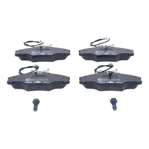 Bremsbelagsatz, Scheibenbremse ATE 13.0460-2816.2 f&uuml;r PEUGEOT, Vorderachse