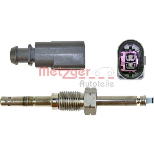 Sensor, Abgastemperatur METZGER 0894166 ORIGINAL ERSATZTEIL f&uuml;r VW