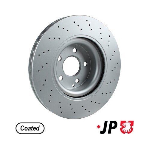 Bremsscheibe JP GROUP 1363107800 JP f&uuml;r MERCEDES-BENZ, Vorderachse