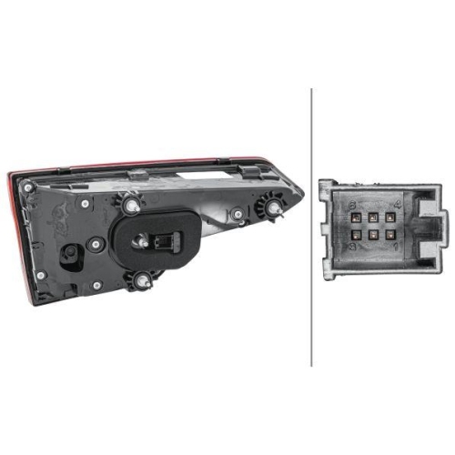 HELLA Heckleuchte 2SV 012 247-081 für AUDI AUDI (FAW), rechts