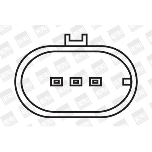 Z&uuml;ndspule BorgWarner (BERU) ZS320 f&uuml;r FIAT