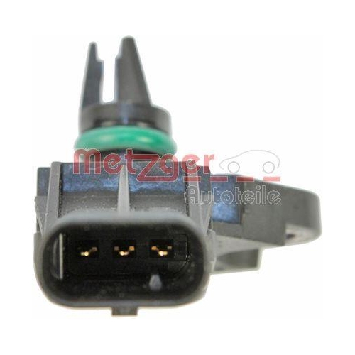 Sensor, Saugrohrdruck METZGER 0906231 ORIGINAL ERSATZTEIL GREENPARTS f&uuml;r VAG