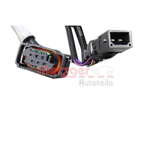 Sensor, Raddrehzahl METZGER 09001306 f&uuml;r AUDI, Hinterachse links