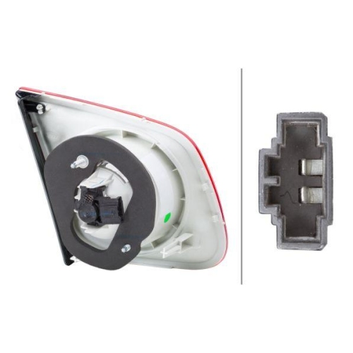 HELLA Heckleuchte 2ZR 983 170-021 für VW, rechts