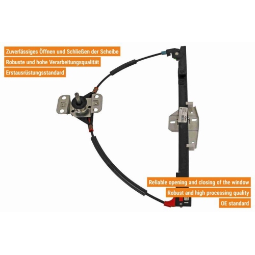 Fensterheber VAICO V10-6140 Original VAICO Qualität für SEAT SKODA VW VAG