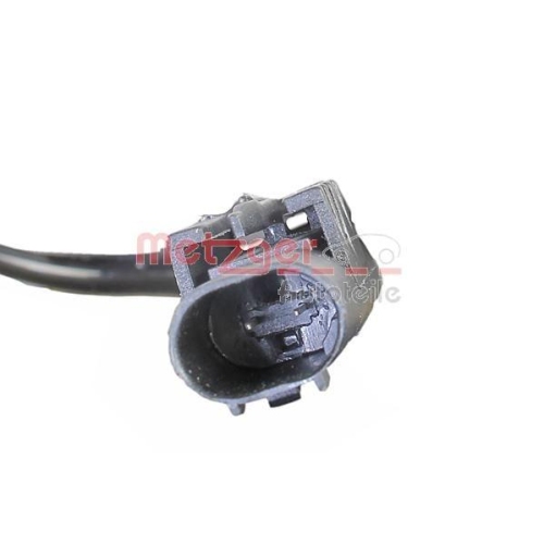 Sensor, Raddrehzahl METZGER 09001308 GREENPARTS f&uuml;r IVECO, Hinterachse