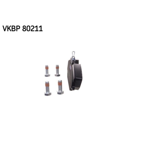 Bremsbelagsatz, Scheibenbremse SKF VKBP 80211 f&uuml;r RENAULT, Vorderachse