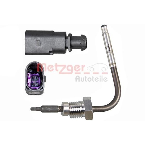 Sensor, Abgastemperatur METZGER 0894817 f&uuml;r AUDI VAG, vor Katalysator
