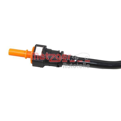 Kraftstoffleitung METZGER 2150174 f&uuml;r RENAULT DACIA, Kraftstoffpumpe zum Filter