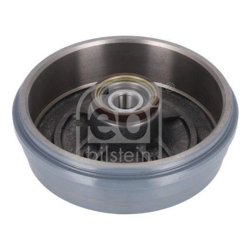 FEBI BILSTEIN Bremstrommel 198258 f&uuml;r NISSAN RENAULT DACIA, Hinterachse links