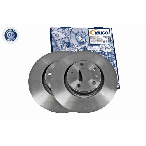 VAICO V10-80088 2 St&uuml;ck Bremsscheiben Q+, Erstausr&uuml;sterqualit&auml;t f&uuml;r AUDI FIAT SEAT SKODA