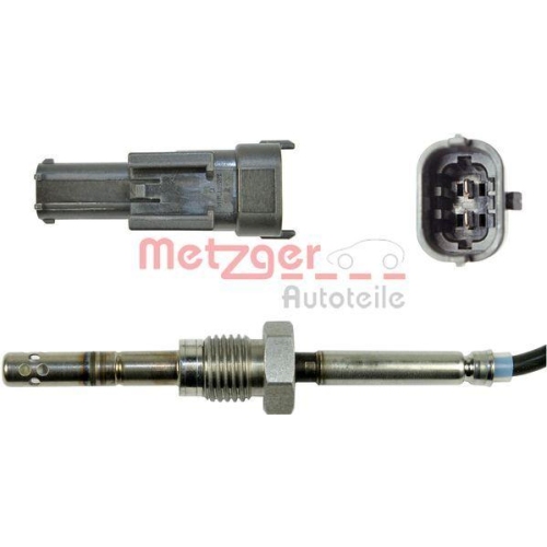 Sensor, Abgastemperatur METZGER 0894223 ORIGINAL ERSATZTEIL f&uuml;r FIAT