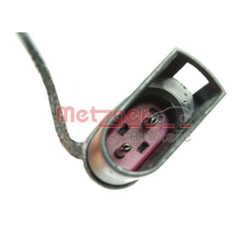 Sensor, Raddrehzahl METZGER 0900893 f&uuml;r FORD, Vorderachse links