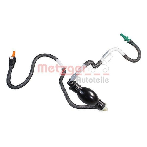 Kraftstoffleitung METZGER 2150175 f&uuml;r RENAULT DACIA, Kraftstoffpumpe zum Filter