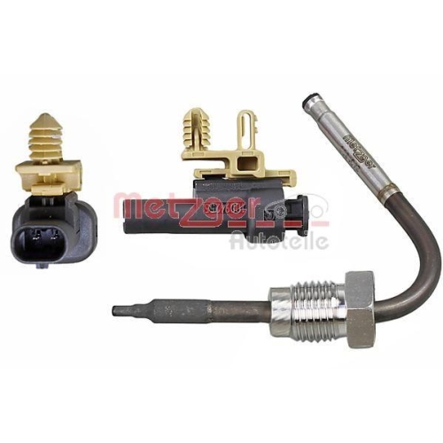 Sensor, Abgastemperatur METZGER 0894819 f&uuml;r OPEL VAUXHALL, vor Katalysator