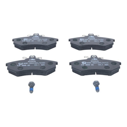 Bremsbelagsatz, Scheibenbremse ATE 13.0460-2926.2 f&uuml;r VAG, Vorderachse