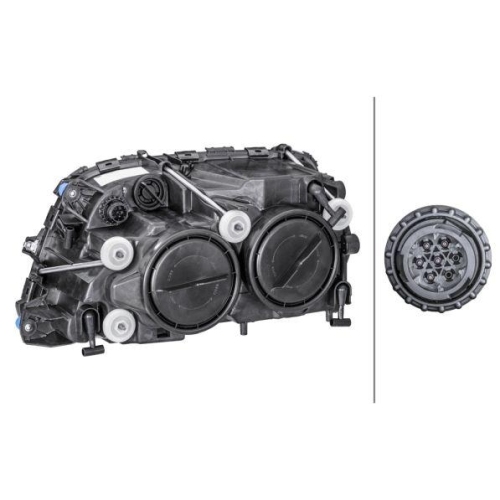 HELLA Hauptscheinwerfer 1EH 009 513-321 für MERCEDES-BENZ, rechts