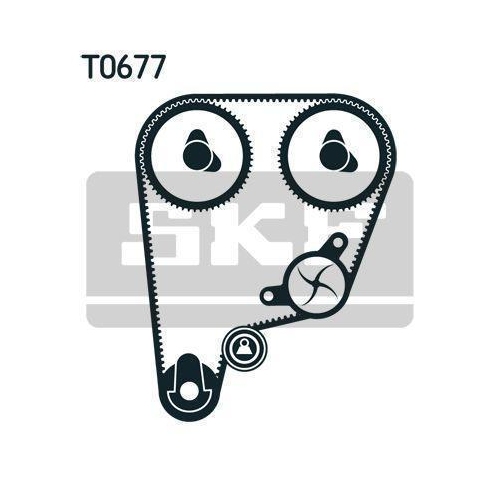 Zahnriemensatz SKF VKMA 93210 f&uuml;r HONDA