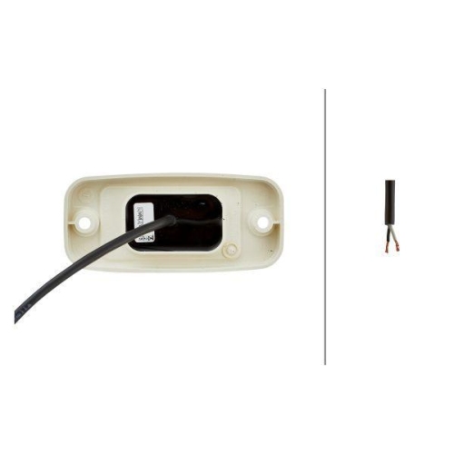 HELLA Positionsleuchte 2PG 345 600-411 f&uuml;r DAF SCANIA SPIERINGS ATLAS COPCO