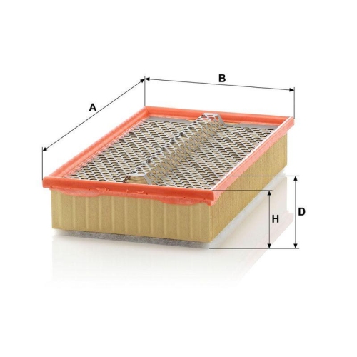 Luftfilter MANN-FILTER C 34 175/1 f&uuml;r MERCEDES-BENZ
