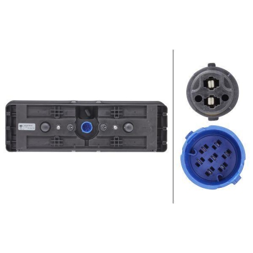 HELLA Heckleuchte 2VP 340 961-021 für DAF FRUEHAUF VAN HOOL KRONE REISCH, rechts